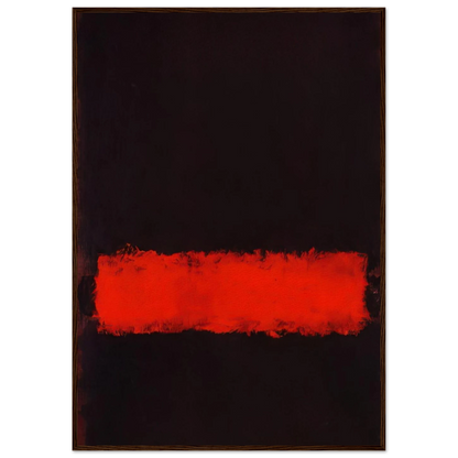 Black, Red and Black - 1968 Framed Poster | Mark Rothko Framed Prints Wall Art | Rothko Prints