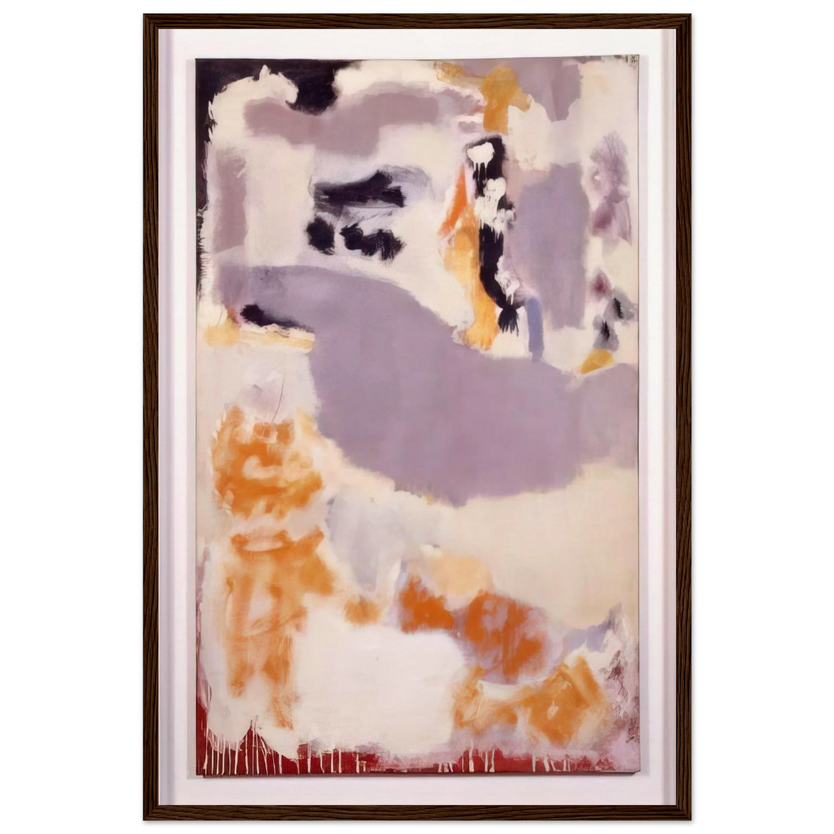 Untitled 14B - 1947 Framed Poster | Mark Rothko Framed Prints Wall Art | Rothko Prints