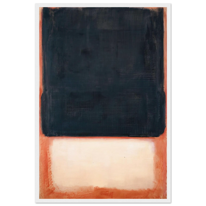 No. 7 Dark Over Light - 1954 Framed Poster | Mark Rothko Framed Prints Wall Art | Rothko Prints