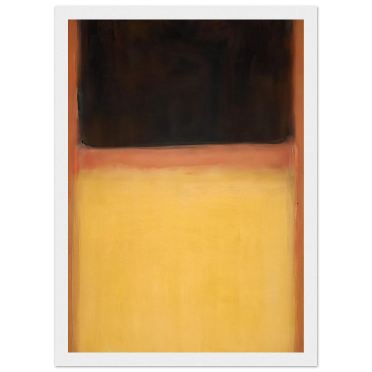 No.9 Dark over Light Earth - 1954 Framed Poster | Mark Rothko Framed Prints Wall Art | Rothko Prints
