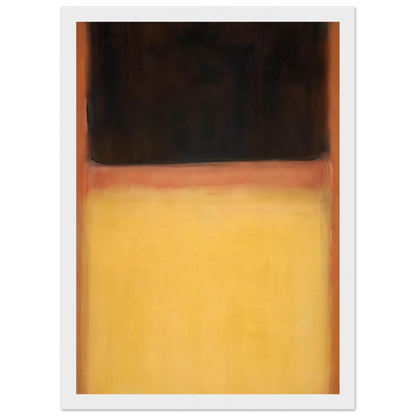 No.9 Dark over Light Earth - 1954 Framed Poster | Mark Rothko Framed Prints Wall Art | Rothko Prints