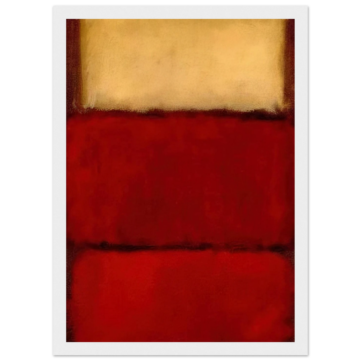 Red - 1964 Framed Poster | Mark Rothko Framed Prints Wall Art | Rothko Prints