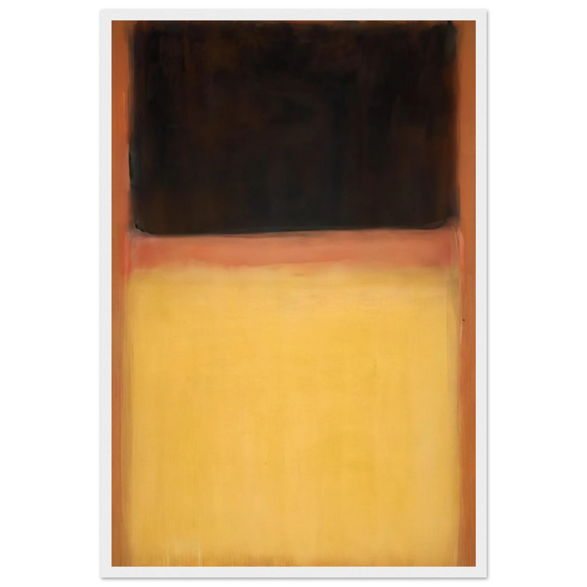 No.9 Dark over Light Earth - 1954 Framed Poster | Mark Rothko Framed Prints Wall Art | Rothko Prints
