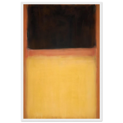 No.9 Dark over Light Earth - 1954 Framed Poster | Mark Rothko Framed Prints Wall Art | Rothko Prints