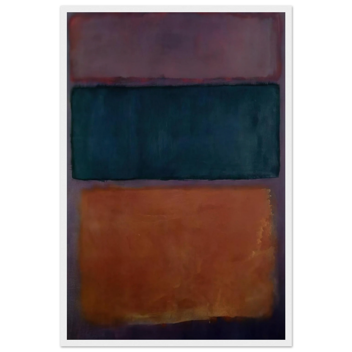 Untitled - 1963 Framed Poster | Mark Rothko Framed Prints Wall Art | Rothko Prints