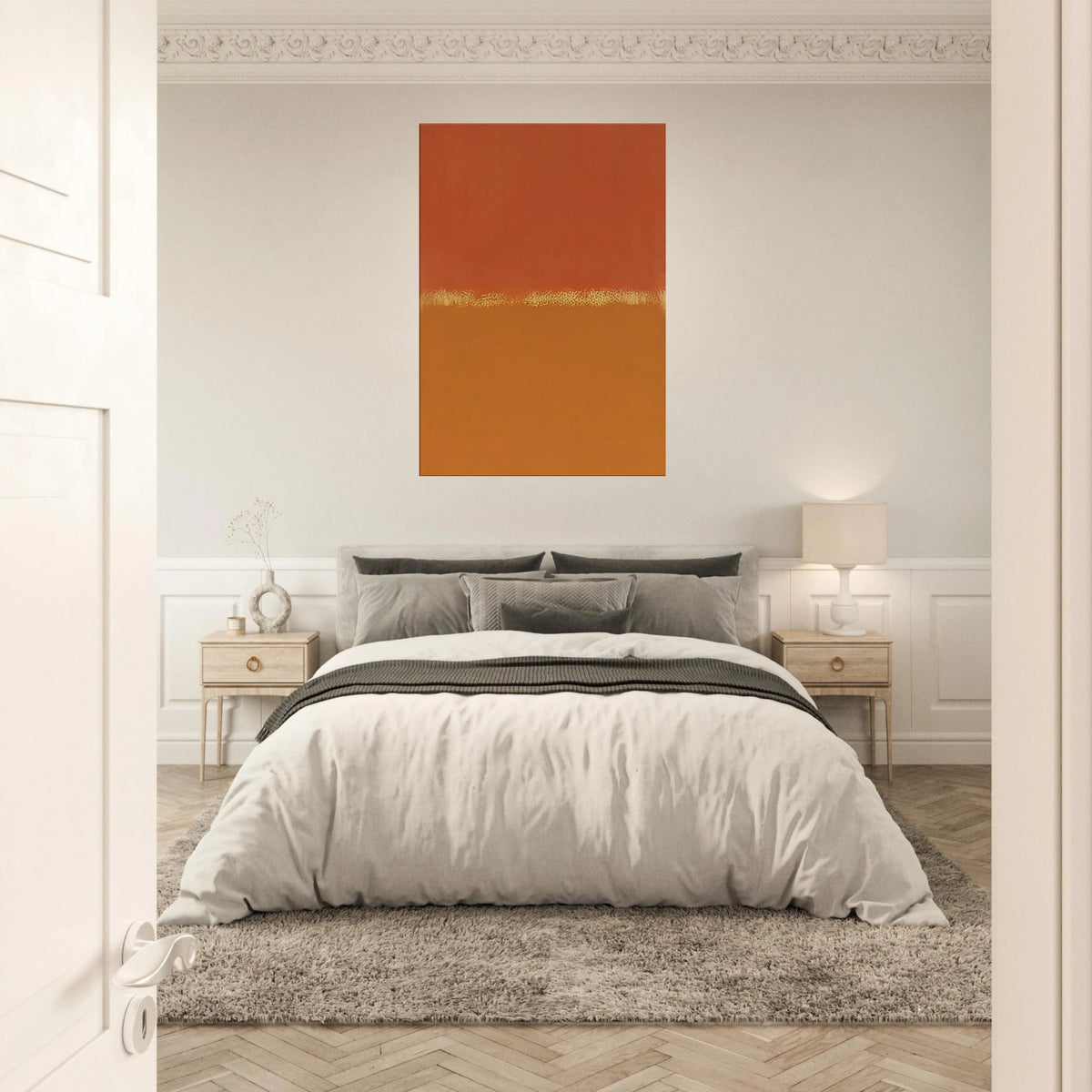 Orange, Red, Orange - 1961 Canvas | Mark Rothko Canvas | Rothko Prints
