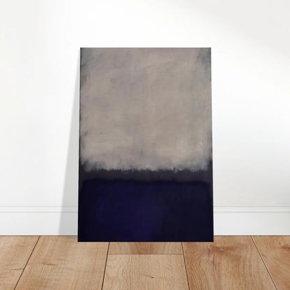 Blue and gray - 1962 Canvas | Mark Rothko Canvas | Rothko Prints