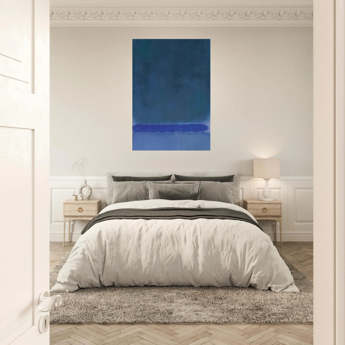 Untitled Green on Blue - 1968 Canvas | Mark Rothko Canvas | Rothko Prints
