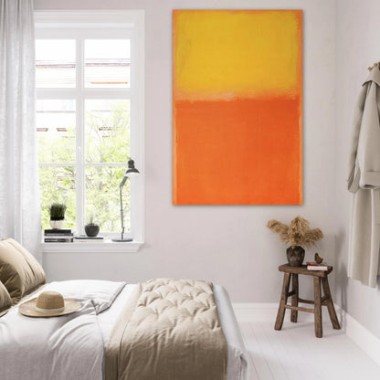 Orange and Yellow - 1956 Poster | Mark Rothko Poster | Rothko Prints