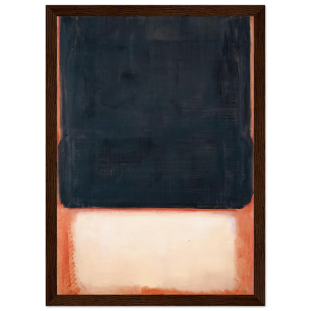 No. 7 Dark Over Light - 1954 Framed Poster | Mark Rothko Framed Prints Wall Art | Rothko Prints