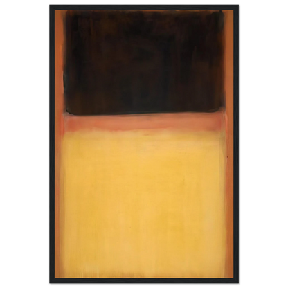 No.9 Dark over Light Earth - 1954 Framed Poster | Mark Rothko Framed Prints Wall Art | Rothko Prints