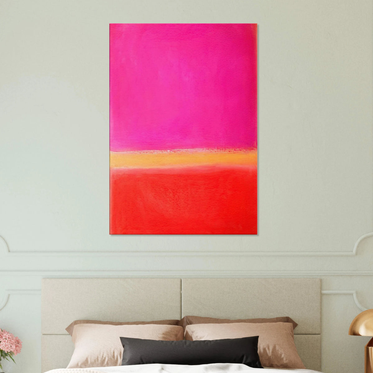 Untitled - Color Field Painting Canvas | Mark Rothko Canvas | Rothko Prints