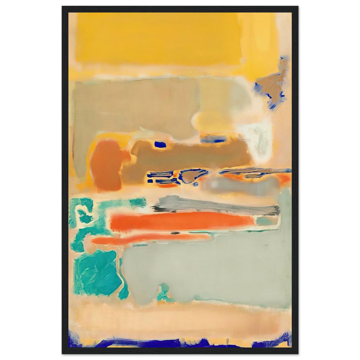 Multiform - 1948 Framed Poster | Mark Rothko Framed Prints Wall Art | Rothko Prints