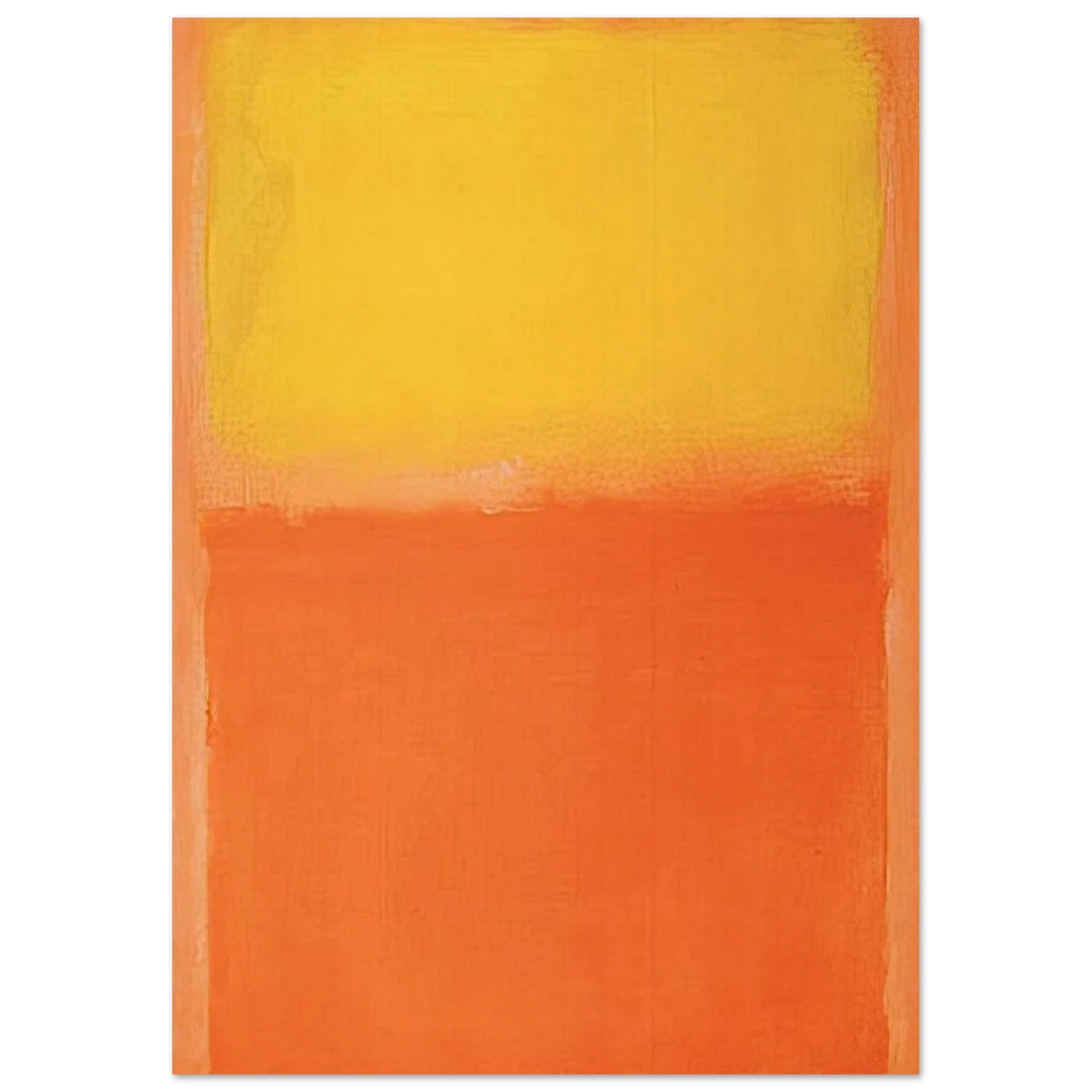 Orange and Yellow - 1956 Poster | Mark Rothko Poster | Rothko Prints