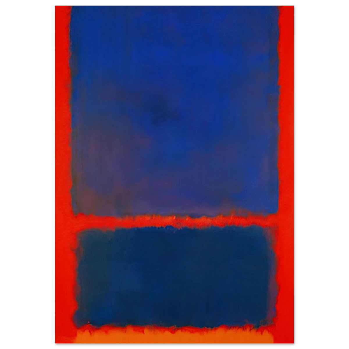 Blue, Orange, Red - 1961 Poster | Mark Rothko Poster | Rothko Prints