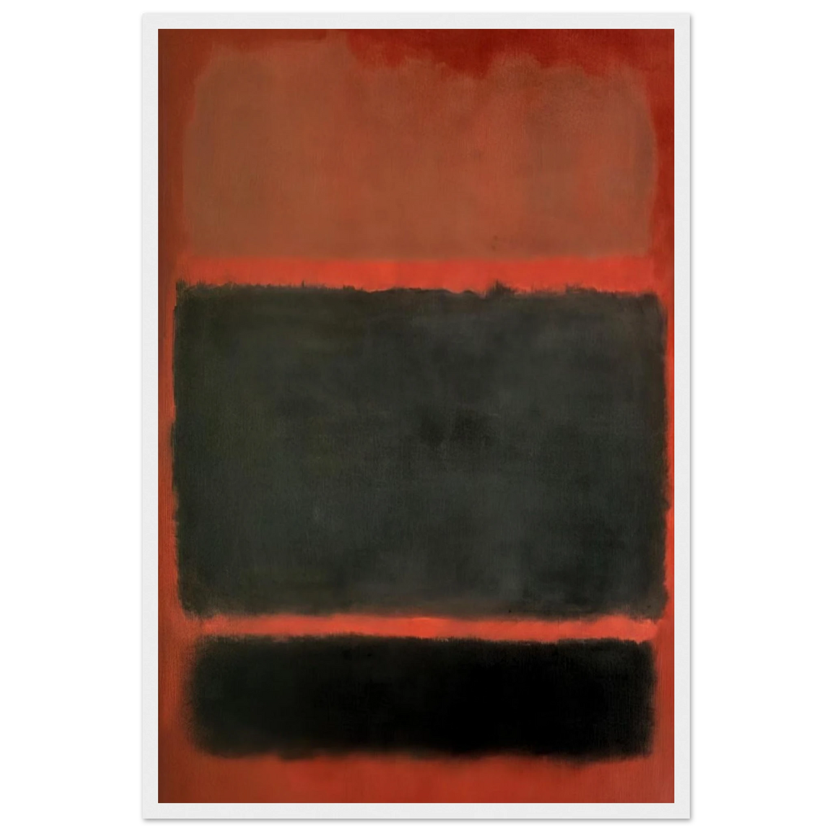 No.20 - 1957 Framed Poster | Mark Rothko Framed Prints Wall Art | Rothko Prints