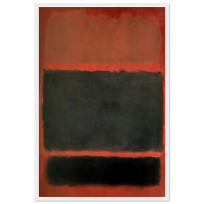 No.20 - 1957 Framed Poster | Mark Rothko Framed Prints Wall Art | Rothko Prints