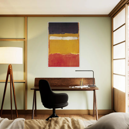 Number 24 Untitled - 1951 Framed Poster | Mark Rothko Framed Prints Wall Art | Rothko Prints