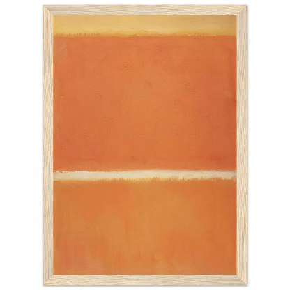 No.11 - 1963 Framed Poster | Mark Rothko Framed Prints Wall Art | Rothko Prints