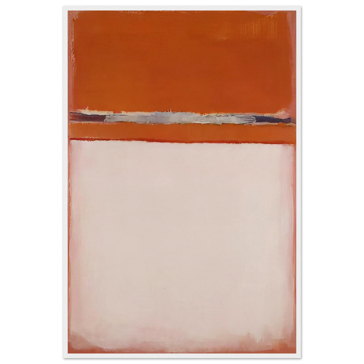 No.18 - 1951 Framed Poster | Mark Rothko Framed Prints Wall Art | Rothko Prints