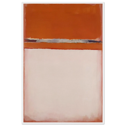 No.18 - 1951 Framed Poster | Mark Rothko Framed Prints Wall Art | Rothko Prints