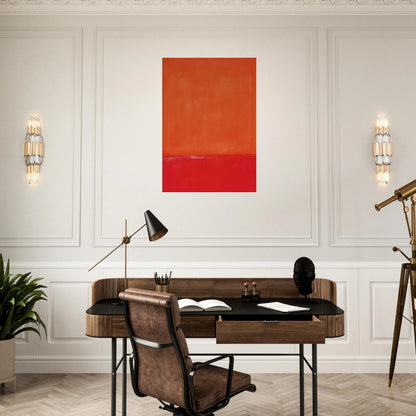 Ochre and Red on Red - 1957 Canvas | Mark Rothko Canvas | Rothko Prints