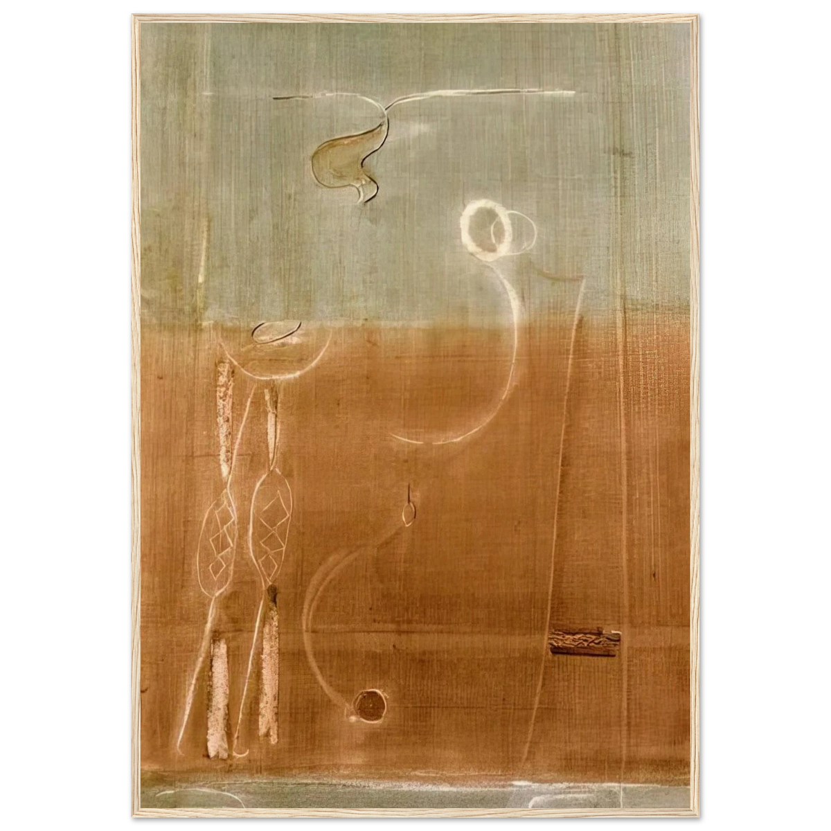 Aubade - 1944 Framed Poster | Mark Rothko Framed Prints Wall Art | Rothko Prints