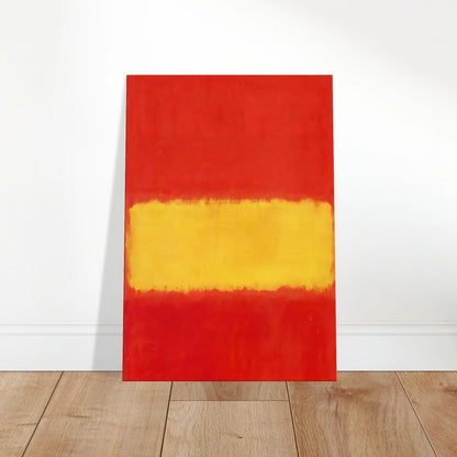 Yellow band - 1956 Canvas | Mark Rothko Canvas | Rothko Prints