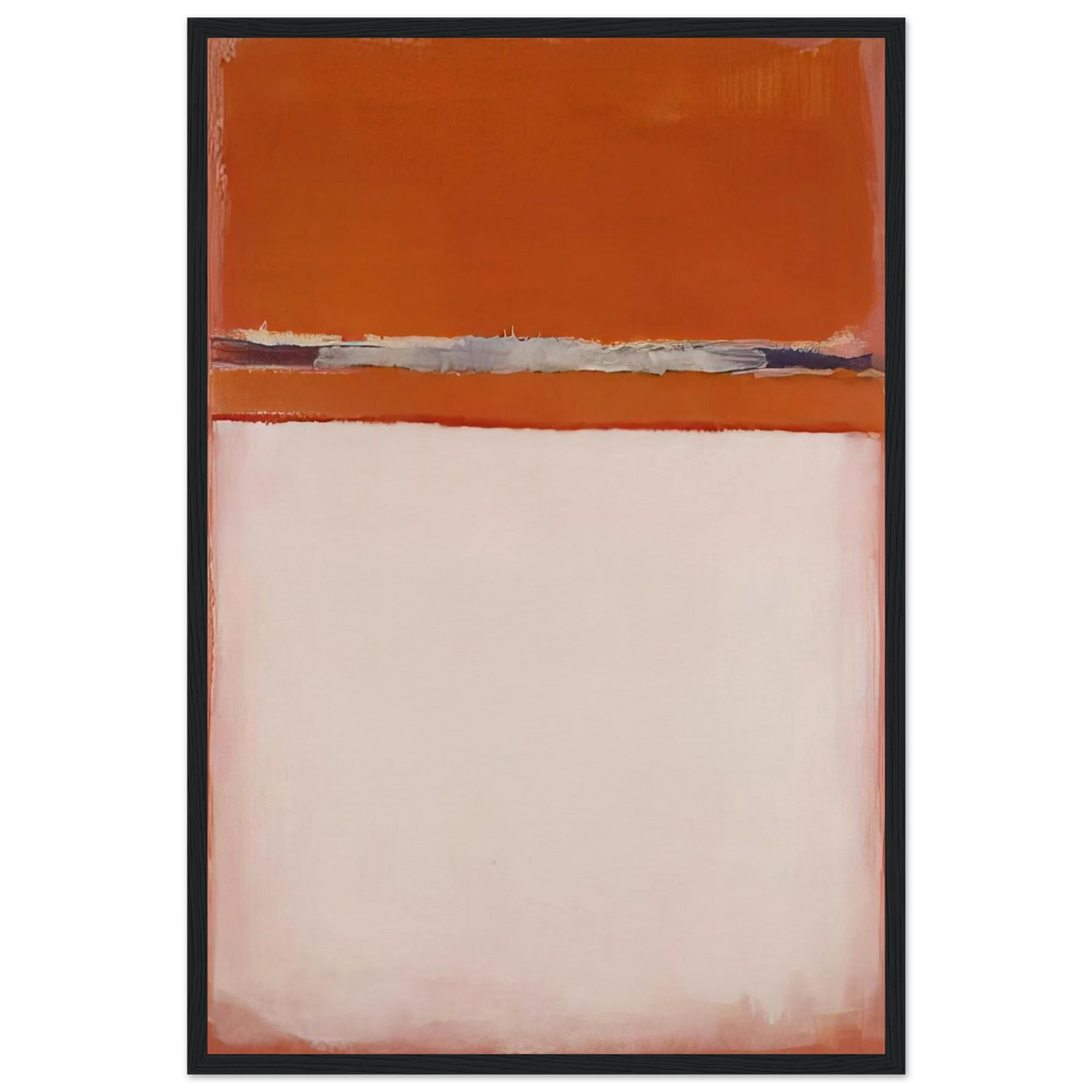 No.18 - 1951 Framed Poster | Mark Rothko Framed Prints Wall Art | Rothko Prints