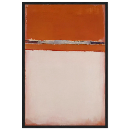 No.18 - 1951 Framed Poster | Mark Rothko Framed Prints Wall Art | Rothko Prints
