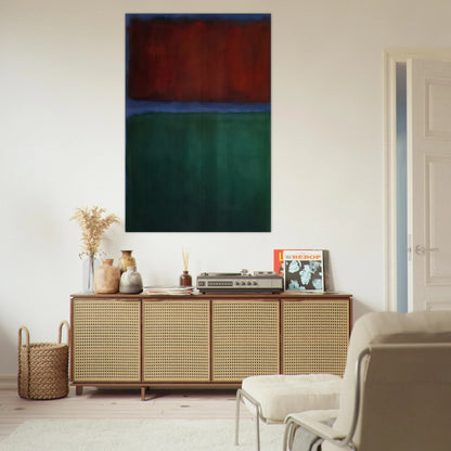 Earth and Green - 1955 Poster | Mark Rothko Poster | Rothko Prints