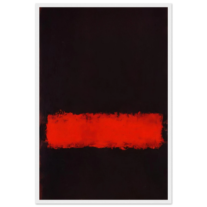 Black, Red and Black - 1968 Framed Poster | Mark Rothko Framed Prints Wall Art | Rothko Prints