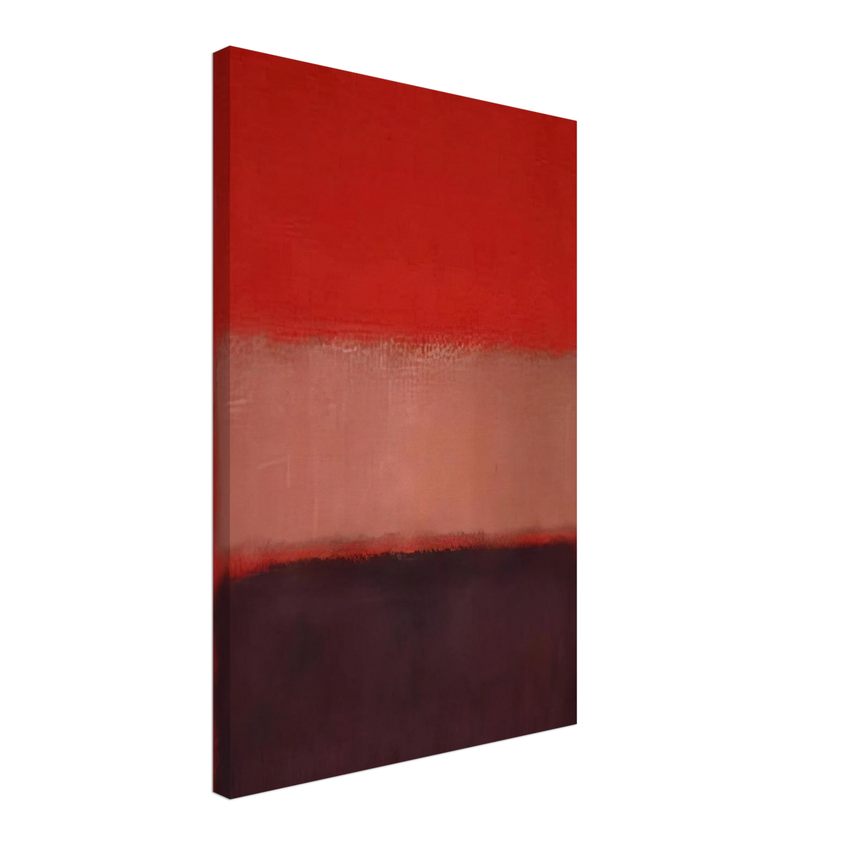 No. 46 Black, Ochre, Red Over Red - 1957 Canvas | Mark Rothko Canvas | Rothko Prints