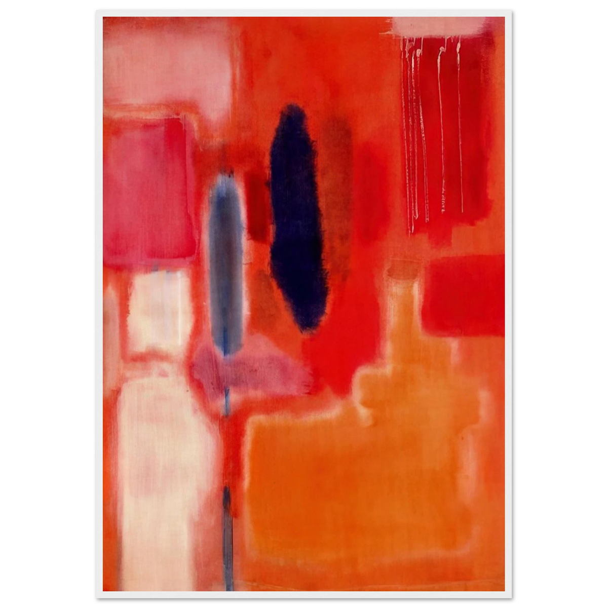 No. 9 - 1948 Framed Poster | Mark Rothko Framed Prints Wall Art | Rothko Prints