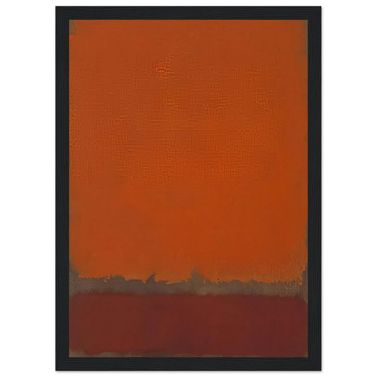 Ochre and Red on Red - 1962 Framed Poster | Mark Rothko Framed Prints Wall Art | Rothko Prints