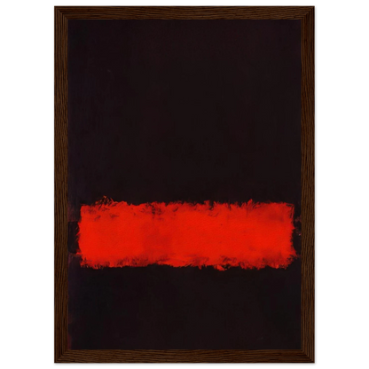 Black, Red and Black - 1968 Framed Poster | Mark Rothko Framed Prints Wall Art | Rothko Prints