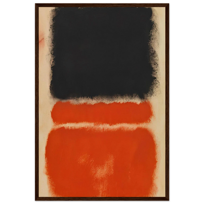 Red - 1968 Framed Poster | Mark Rothko Framed Prints Wall Art | Rothko Prints