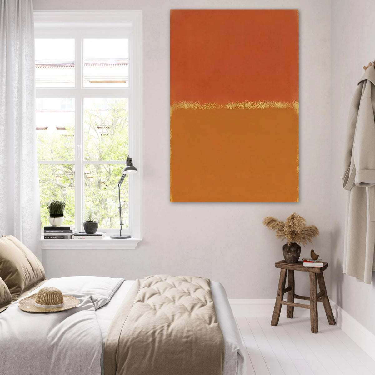 Orange, Red, Orange - 1961 Poster | Mark Rothko Poster | Rothko Prints