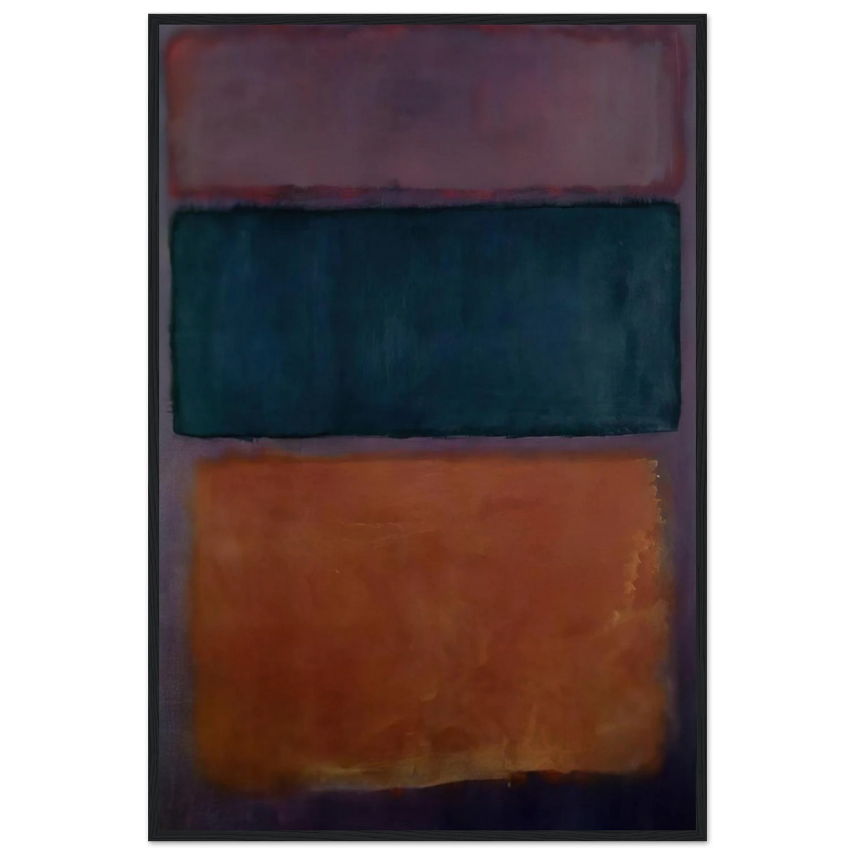 Untitled - 1963 Framed Poster | Mark Rothko Framed Prints Wall Art | Rothko Prints