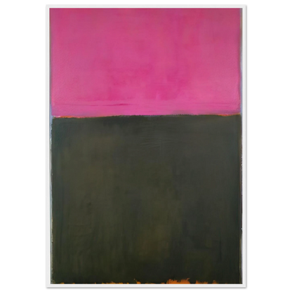 Untitled - 1953 Framed Poster | Mark Rothko Framed Prints Wall Art | Rothko Prints