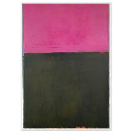 Untitled - 1953 Framed Poster | Mark Rothko Framed Prints Wall Art | Rothko Prints