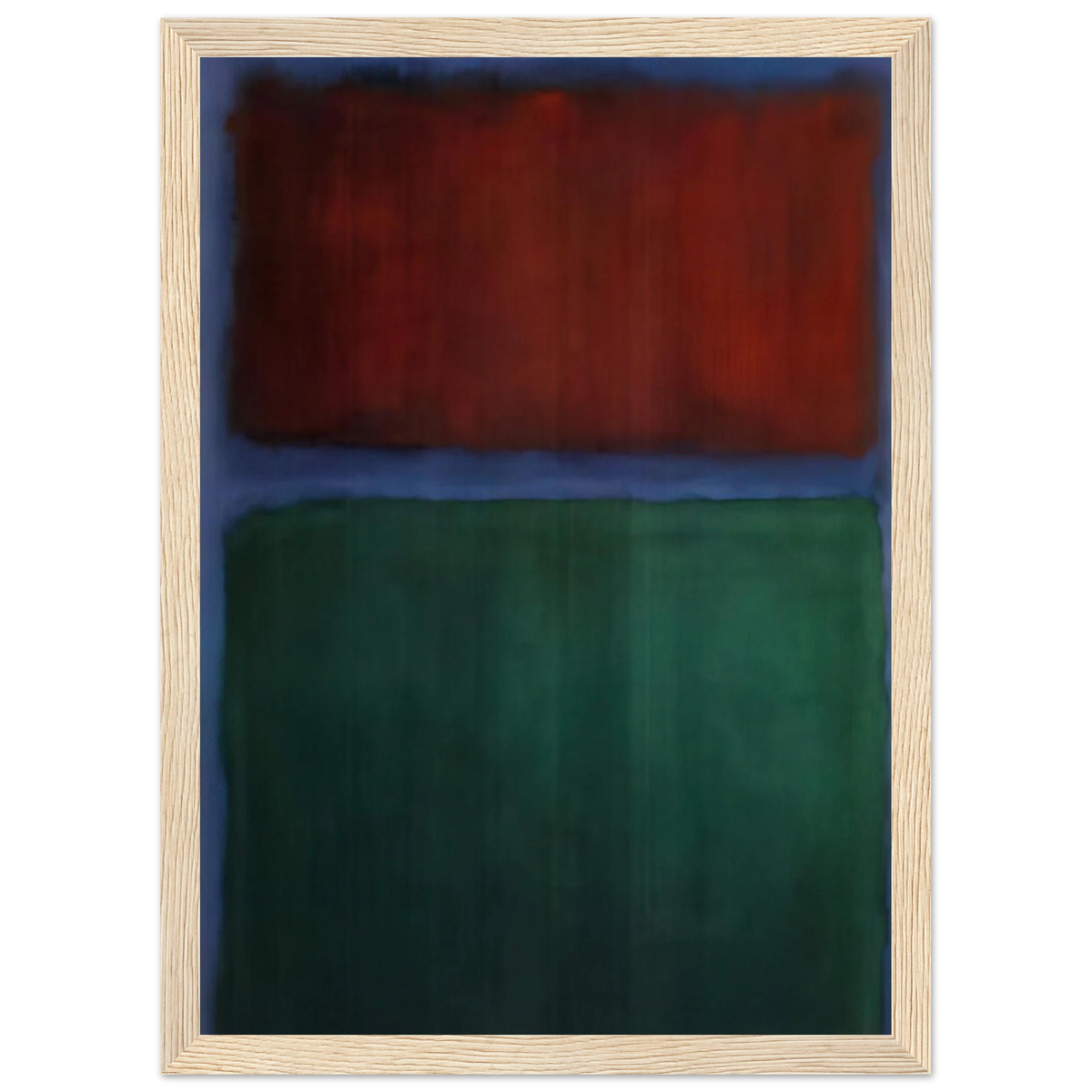 Earth and Green - 1955 Framed Poster | Mark Rothko Framed Prints Wall Art | Rothko Prints