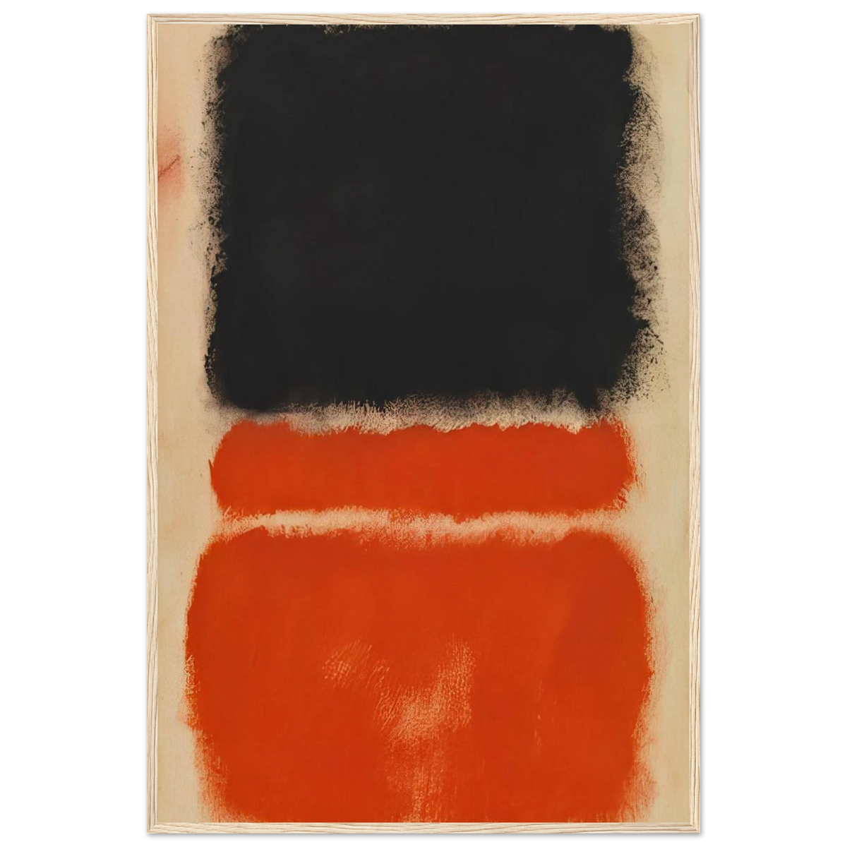 Red - 1968 Framed Poster | Mark Rothko Framed Prints Wall Art | Rothko Prints