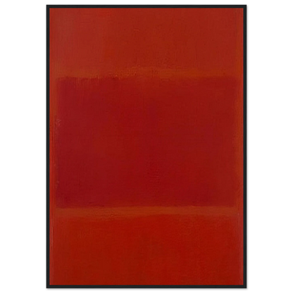 Red and Orange - 1955 Framed Poster | Mark Rothko Framed Prints Wall Art | Rothko Prints