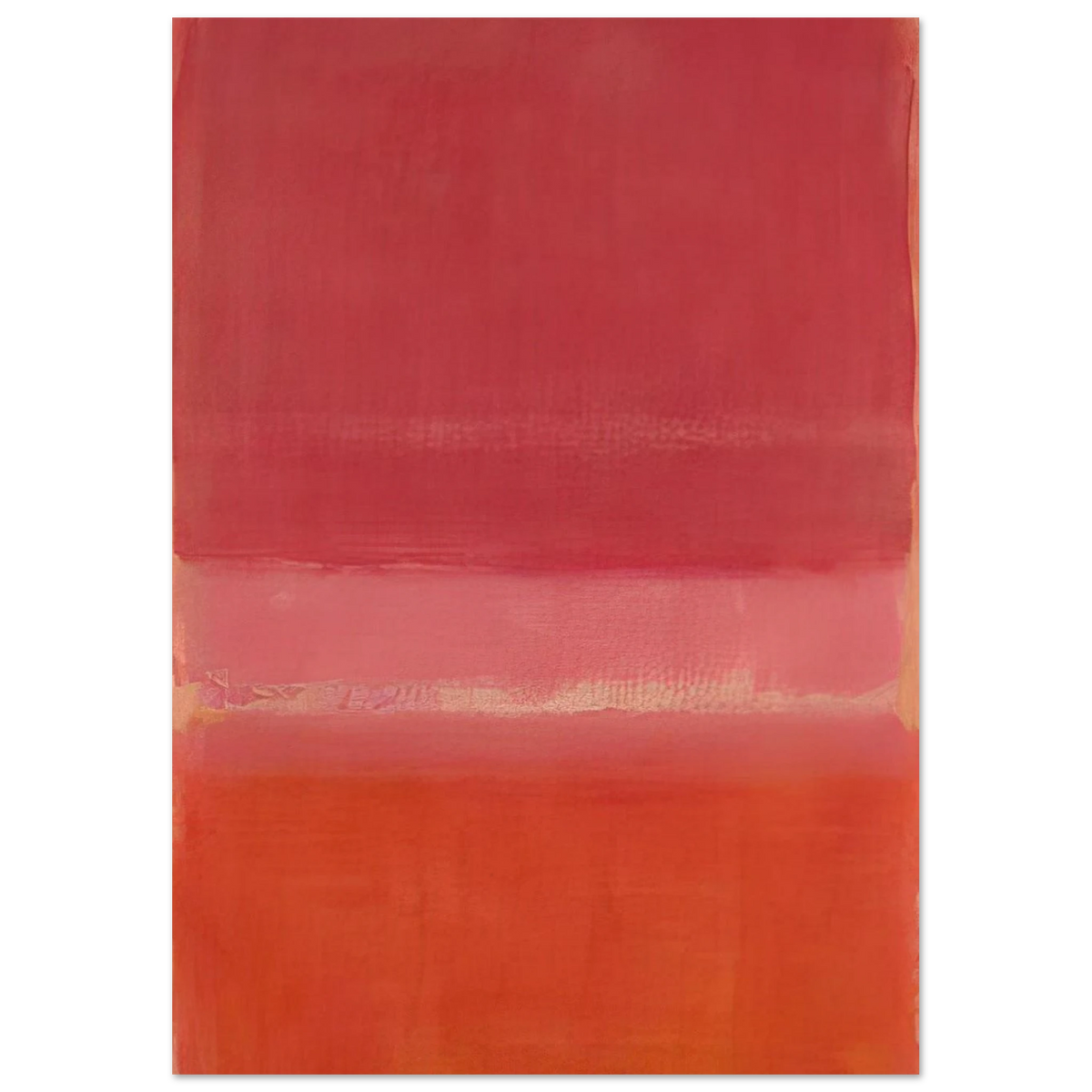 Untitled Red - 1956 Poster | Mark Rothko Poster | Rothko Prints