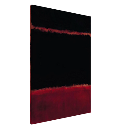 Black in Deep Red - 1957 Canvas | Mark Rothko Canvas | Rothko Prints