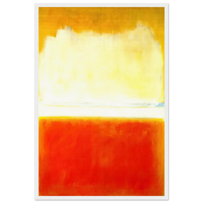 No.8 - 1952 Framed Poster | Mark Rothko Framed Prints Wall Art | Rothko Prints