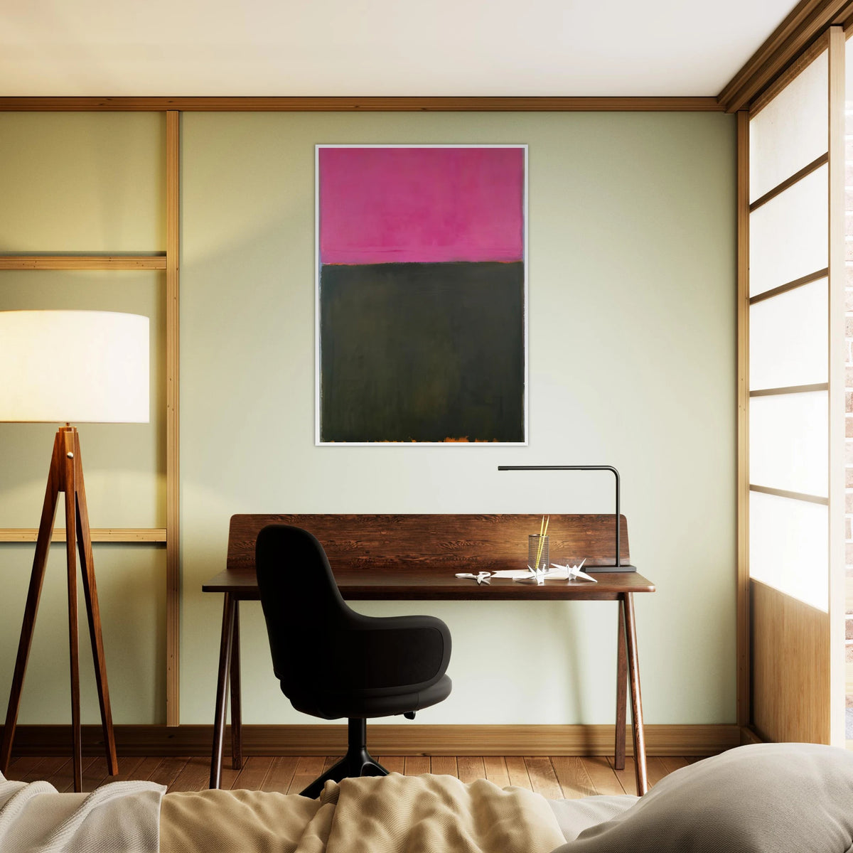 Untitled - 1953 Framed Poster | Mark Rothko Framed Prints Wall Art | Rothko Prints