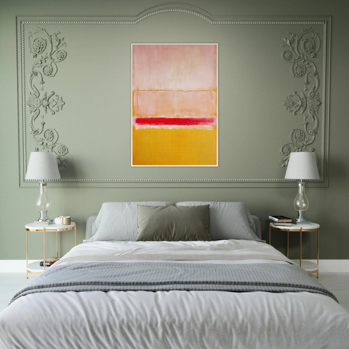 No.2 - 1950 Framed Poster | Mark Rothko Framed Prints Wall Art | Rothko Prints