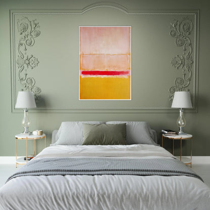 No.2 - 1950 Framed Poster | Mark Rothko Framed Prints Wall Art | Rothko Prints